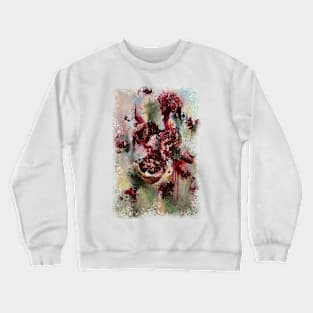 Pomegranate painting Crewneck Sweatshirt